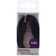 351021 3.5mm Hanstik 1.5 m Svart