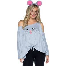 Poncho Leg Avenue Pc Mouse Costume Poncho Set One