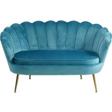 Blau Sofas SalesFever Sofa Zweisitzer