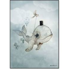 Mrs Mighetto Dear Whalie Poster