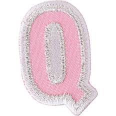 Paikat & Applikaatiot Rico Design Ecusson Thermocollant Alphabet Q 24 x 37 mm