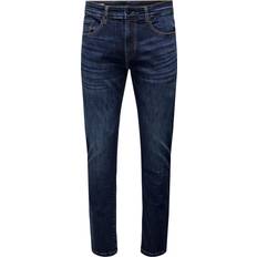 Only & Sons Onsweft Reg.Dk. Blue 6752 Slim Fit Blu Jeans Scuro Uomo