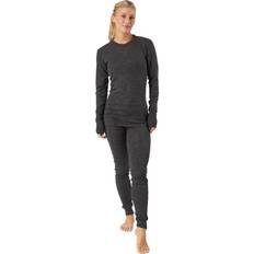 Whistler Melroy W Merino Wool Baselayer Black, Female, Tøj, basislag