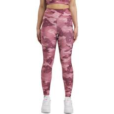 Fitness & Gymträning - Röda Tights Reebok ID Train Camo Tight - Rosa