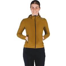 Dam - Gula - Träningsplagg Tröjor Fusion Womens Recharge Hoodie-Mustard Mustard