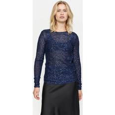 Soft Rebels Aviana Blouse SR622-715 Paillet Total Eclipse