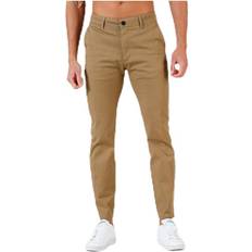 Elvine Pantalones & Shorts Elvine Crimson Beige, Male, Tøj, Bukser, Beige, 29