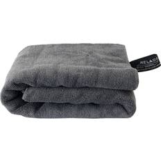Gråa - Microfiber Badlakan Basic Nature Handduk Mikrofiber 150 x 85 cm Badlakan Grå (150x)