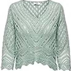Multicoloured - Women Jumpers JDY Knitted Top - Light Green
