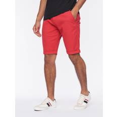 Natural Trousers & Shorts Crosshatch Sinwood Chino Shorts Red