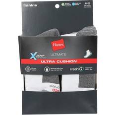 Socks Hanes Pair Quarter Socks Mens, 10-13, White White