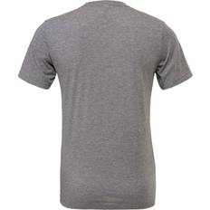 Bella Canvas Triblend Crew Neck Plain Short Sleeve T-Shirt Grey