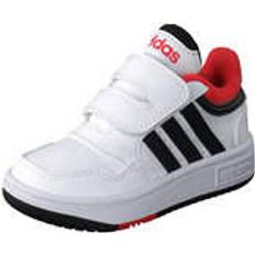 Adidas 24 Zapatillas adidas Hoops 3.0 Cf I H03860 - Cloud White/Core Black/Bright Red