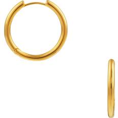 Orelia Everyday Elevated Hoop Earrings