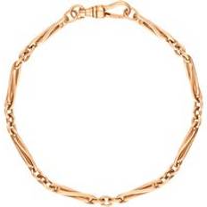 Pink Bracelets C. W. Sellors 18ct Rose Gold Handmade Twist Bracelet