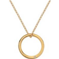 Hot Diamonds Ciondoli e Pendenti Hot Diamonds x Jac Jossa Soul Gold Plated Sterling Silver Pendant Silver