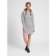 Hummel Donna Vestiti Hummel Felpa Con Cappuccio Da Donna Dress - Grigio