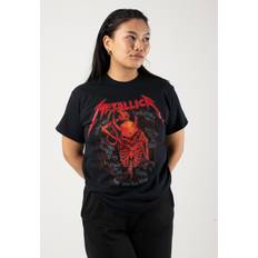 Metallica T-shirt Skull Screaming Red Seasons för Herr svart