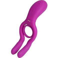 Dual Fun Par Penisring Purple Purple