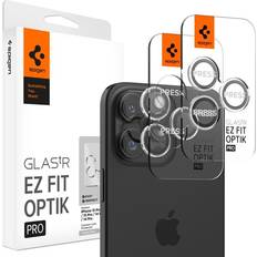 Näytönsuojat Spigen [2-PACK] iPhone 15 Pro/15 Pro Max Kameran linssuojat karkaistusta lasista