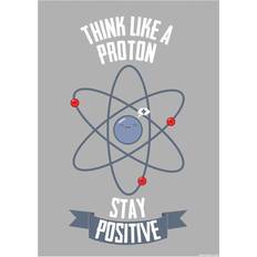 Grey Posters Grindstore Think Like A Proton Mini Poster