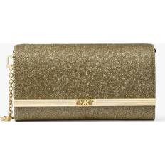 Plástico Bolsos bandolera Michael Kors MKBolso de mano Mona grande de malla de cadena brillante Dorado ONE SIZE