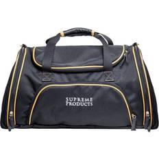 Black - Leather Duffle Bags & Sport Bags Supreme Products Groom Leather Pad Duffle Bag