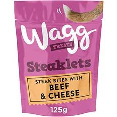 Wagg Beef & Cheese Dog Treats 125g, pack of 7