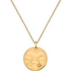 Hot Diamonds Ciondoli e Pendenti Hot Diamonds x Jac Jossa Lunar Gold Plated Sterling Silver Pendant Silver