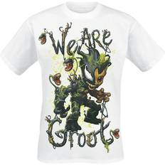 Marvel T-shirt av Venomized Groot We Groot Herr vit