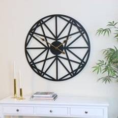 Interior Details Melody Maison Large Geometric X Wall Clock 80cm