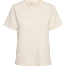 Elastan / Lycra / Spandex T-skjorter InWear VincentIW Karmen T-Shirt, Whisper White Pasform: Loose Fit