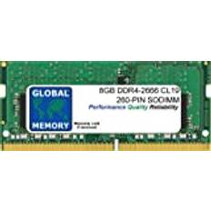 8GB DDR4 2666MHz PC4-21300 260-PIN SODIMM MINNE RAM FÖR MAC MINI 2018
