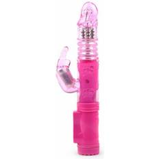 Love Bunny Thrusting Rampant Rabbit Vibrator Adult Sex Toy Rotating Beads & Clit Stim yc008