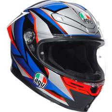 AGV Caschi per moto AGV K6 Slashcut Black/Blue/Red Casco