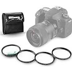 Ultimaxx 49MM Four Piece HD Macro Filter Kit