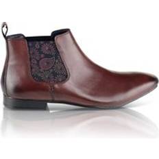 Silver Chelsea Boots Carnaby Leather Chelsea Boot Wine