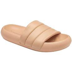 Dunlop Sandals Dunlop 'Yasmin' Flat Mule Sandals Nude