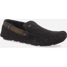 Barbour Shoes Barbour Mens Monty Slippers Brown Suede