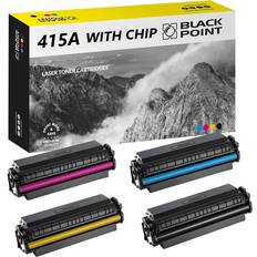 Black Point Toner Compatible HP 415A HP W2030A W2031A W2032A W2033A