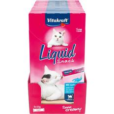 Vitakraft Huisdieren Vitakraft Cat Liquid Snack Zalm & Omega