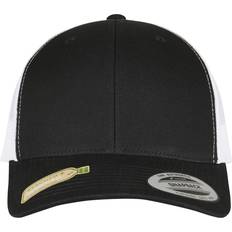 Flexfit Retro Trucker Cap - Black/White