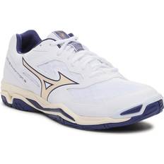 Mizuno Unisex Sneakers Mizuno WAVE PHANTOM Handballschuhe Weiß/BRibbon/MP Gold Damen/Herren Grösse