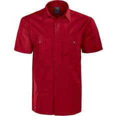 ProJob Mens Short-Sleeved Formal Shirt Red