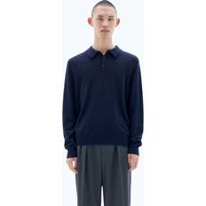 Filippa K Polotrøjer Filippa K nitted Polo Shirt - Navy