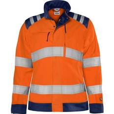 Fristads Arbetsjackor Fristads 4068 GPLU Jacka varsel, orange/marinblå Varsel, Orange/Marinblå