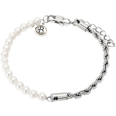By Billgren Pärlarmband Cordell Accessoarer Herr Vit 19
