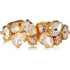 Gul Ringar Caroline Svedbom Gabriella Ring Gold Crystal