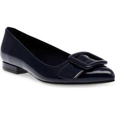 Low Shoes Anne Klein Kalea Ballet Flat Women's Midnight Navy Patent Flats