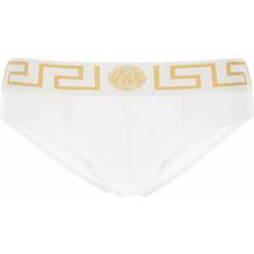 Versace Slips Versace White Stretch Cotton Brief